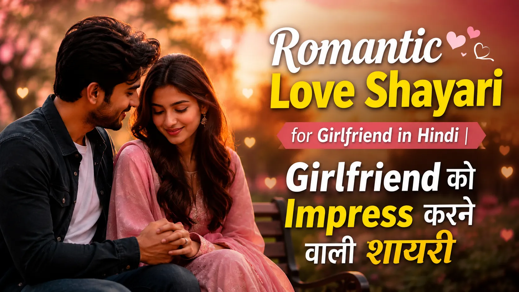 Romantic Love Shayari for Girlfriend in Hindi