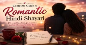 Complete Guide to Romantic Hindi Shayari